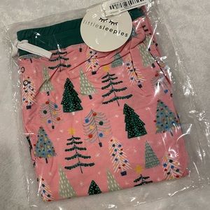 Little Sleepies Pink Twinkling Trees bottoms